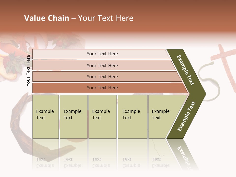 Helping Hand White Background Two PowerPoint Template