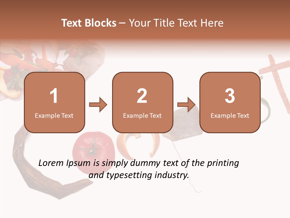 Helping Hand White Background Two PowerPoint Template