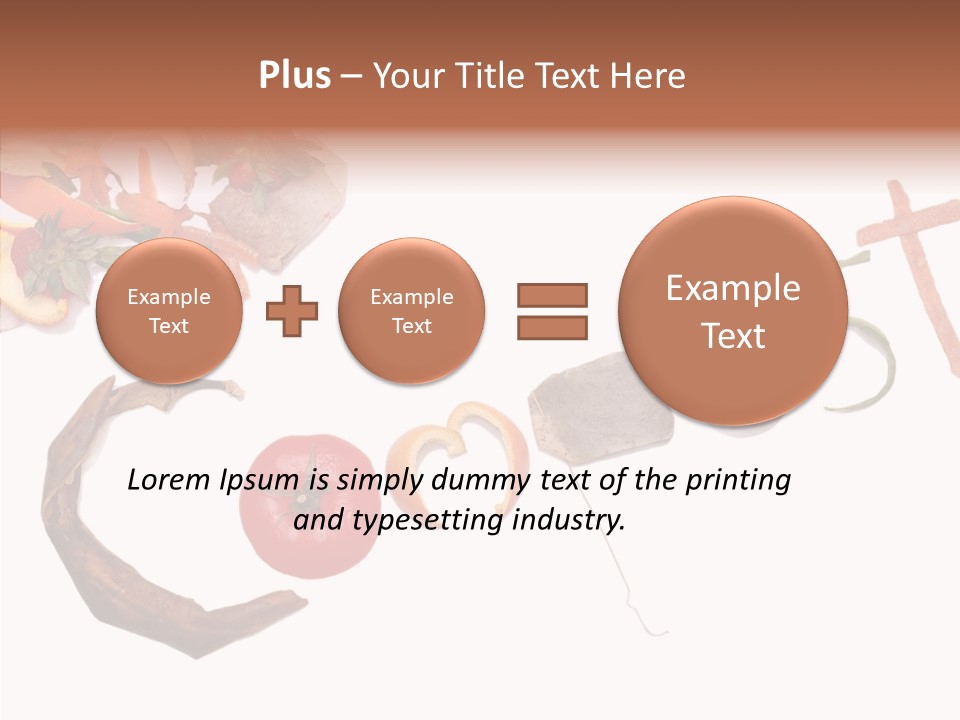 Helping Hand White Background Two PowerPoint Template