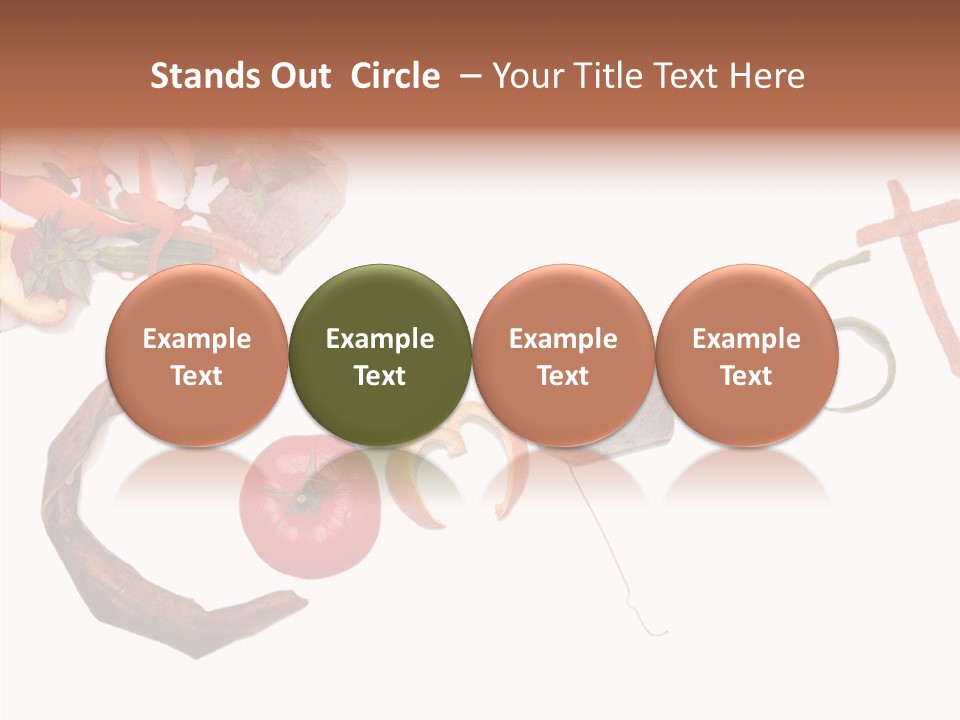 Helping Hand White Background Two PowerPoint Template