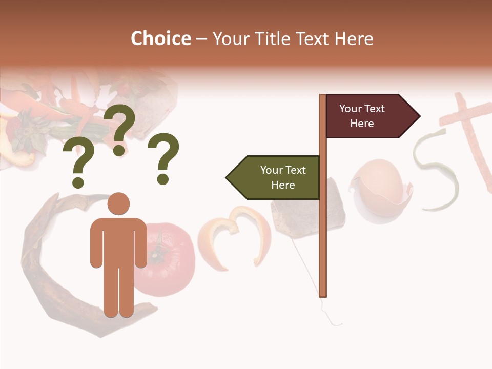 Helping Hand White Background Two PowerPoint Template