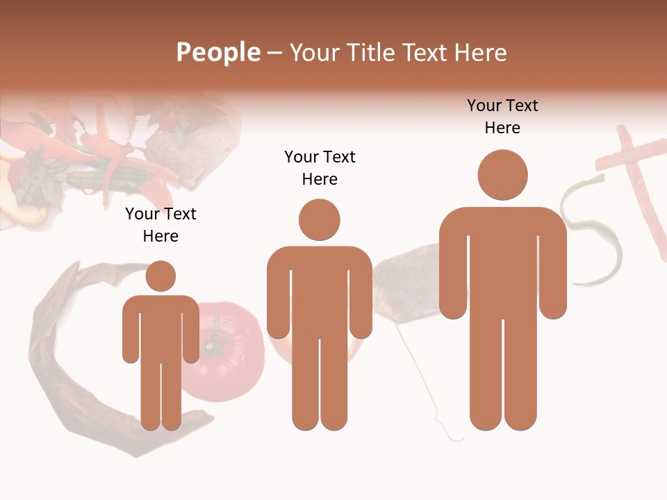 Helping Hand White Background Two PowerPoint Template