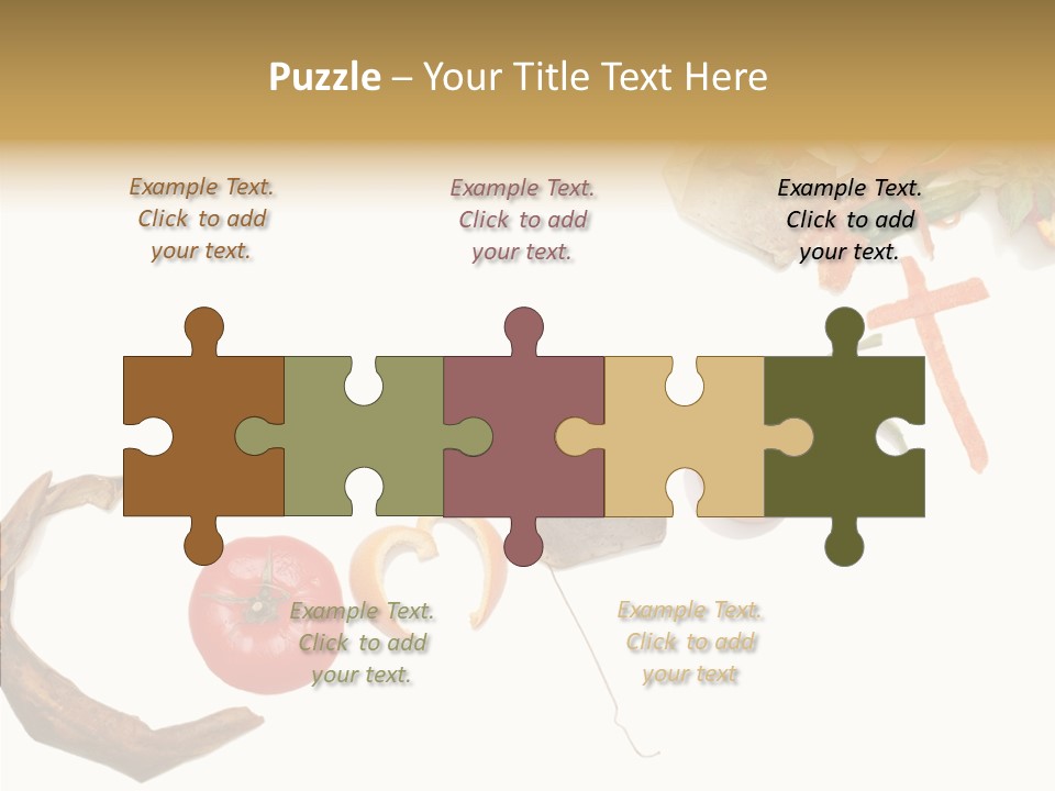 Togetherness Helping Hand Grandmother PowerPoint Template