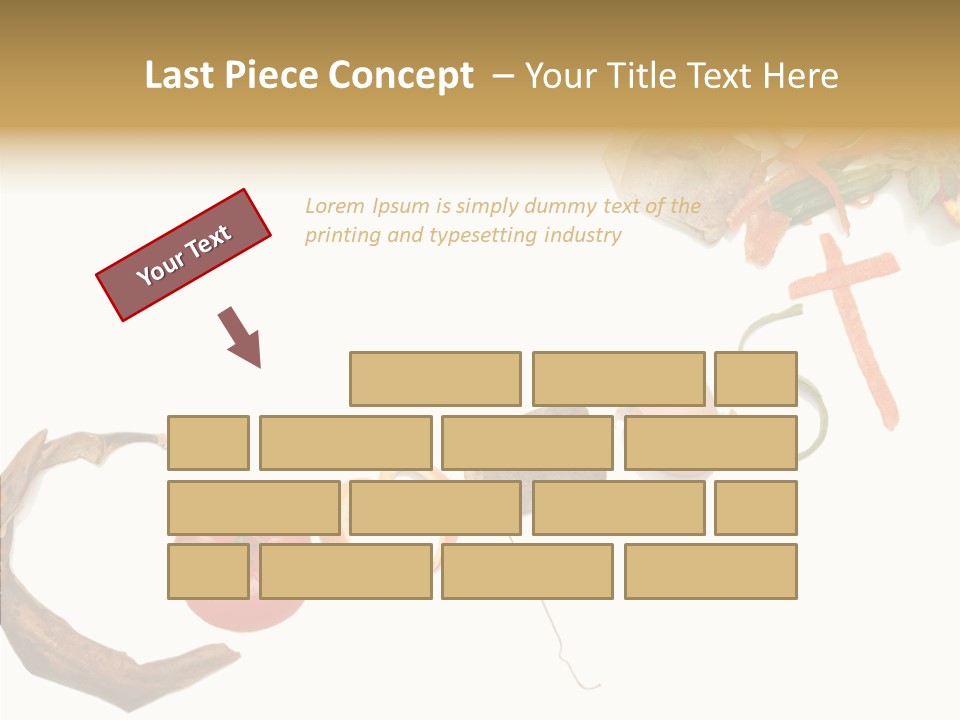 Togetherness Helping Hand Grandmother PowerPoint Template