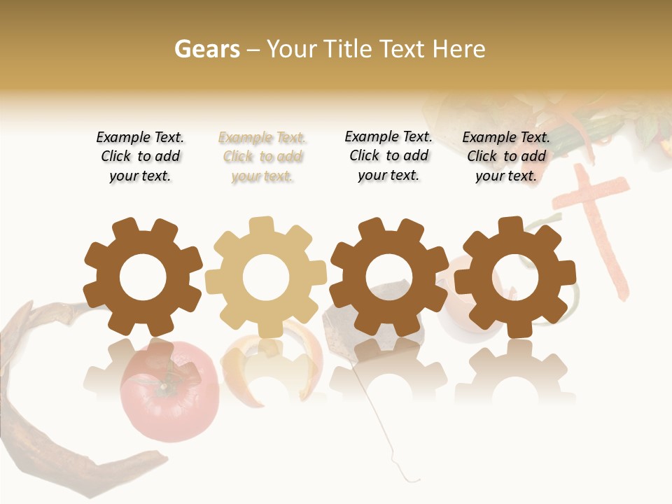 Togetherness Helping Hand Grandmother PowerPoint Template