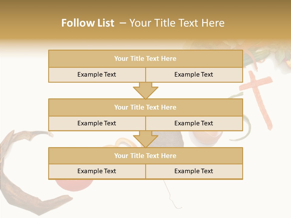 Togetherness Helping Hand Grandmother PowerPoint Template