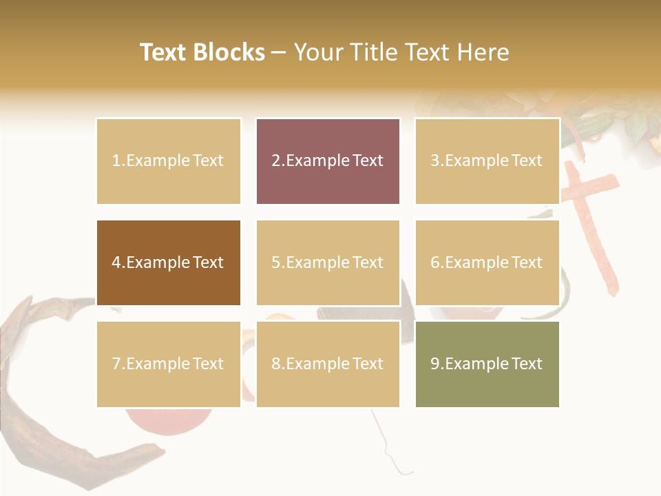 Togetherness Helping Hand Grandmother PowerPoint Template