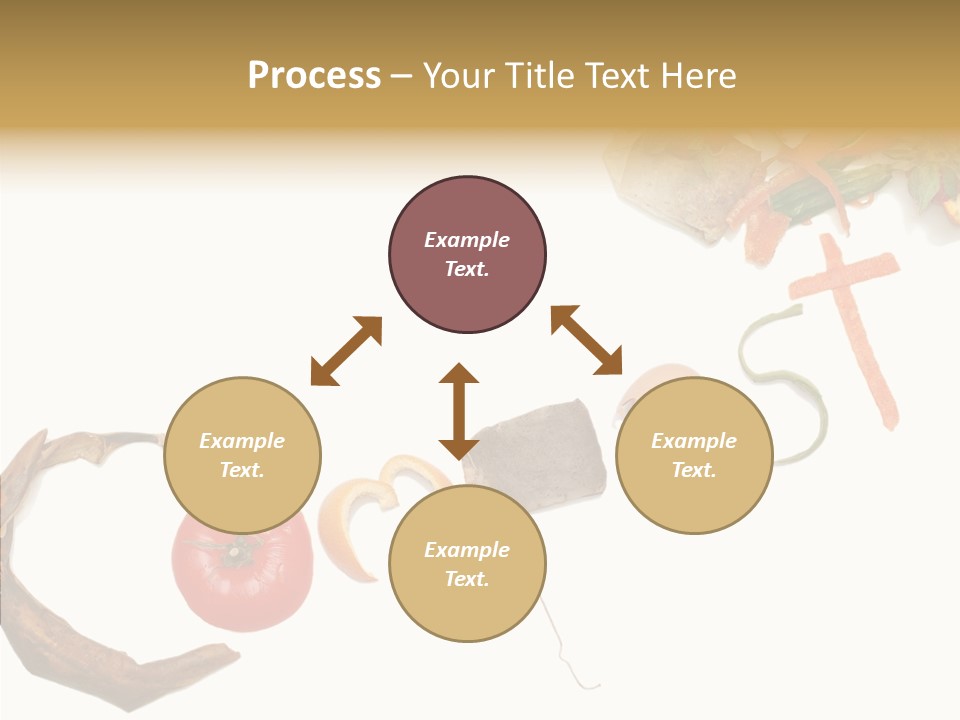 Togetherness Helping Hand Grandmother PowerPoint Template