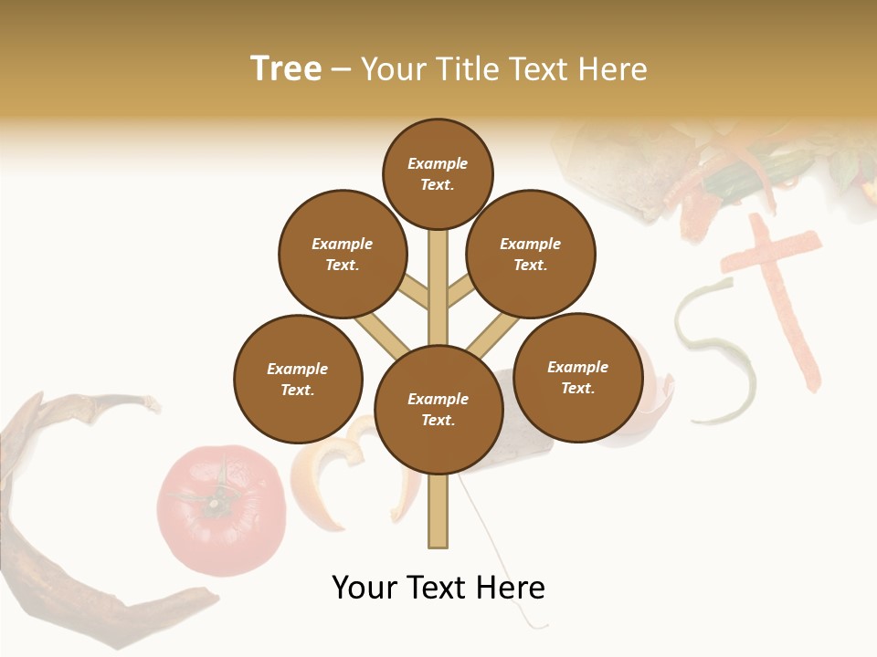 Togetherness Helping Hand Grandmother PowerPoint Template