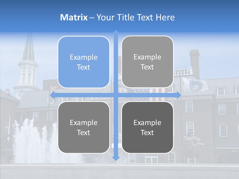 Young Closeup White Background PowerPoint Template