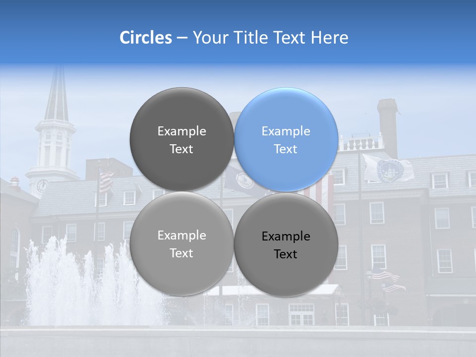 Young Closeup White Background PowerPoint Template