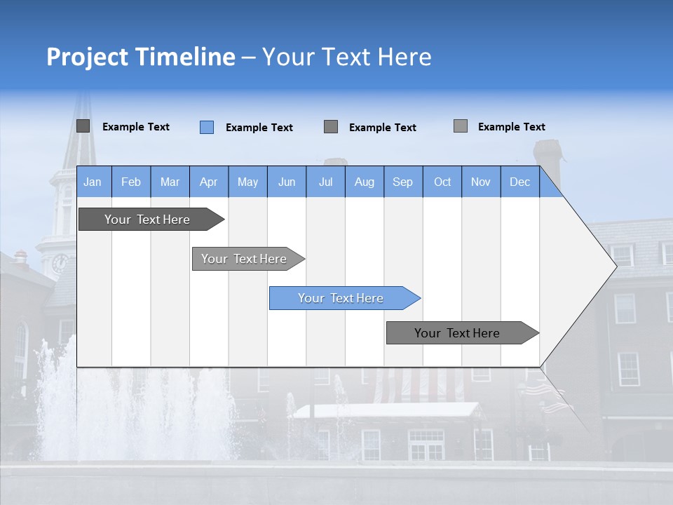 Young Closeup White Background PowerPoint Template