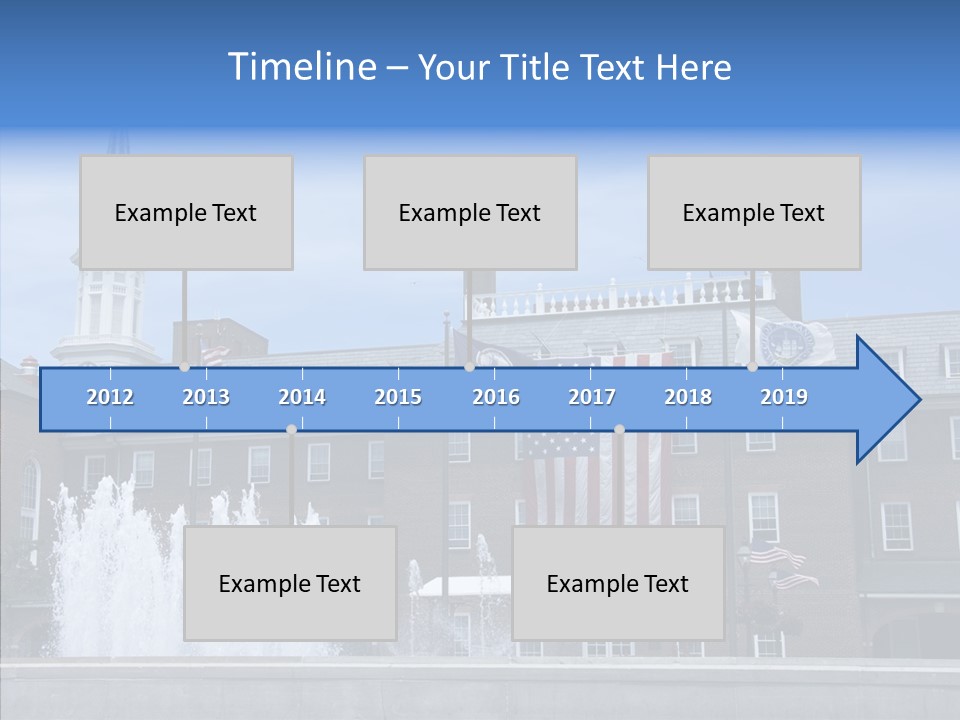 Young Closeup White Background PowerPoint Template
