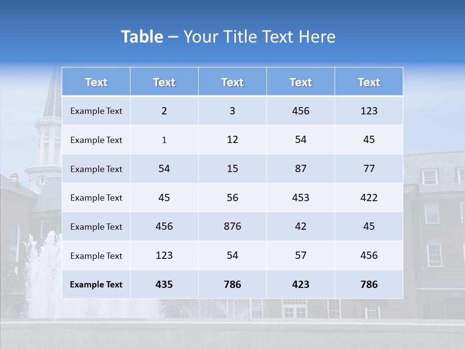 Young Closeup White Background PowerPoint Template