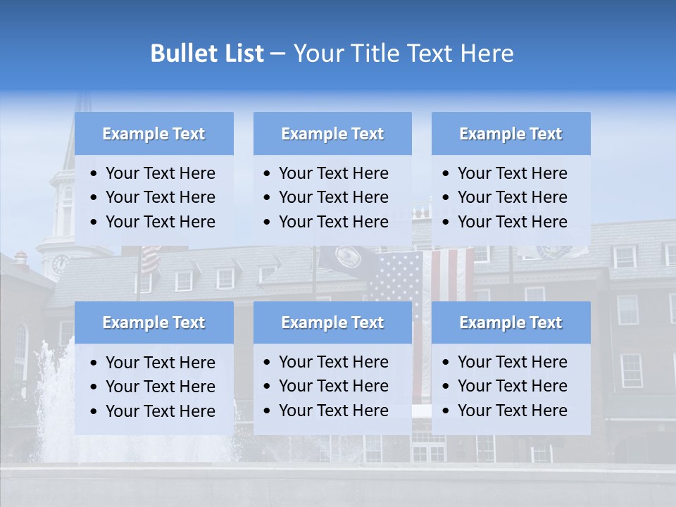 Young Closeup White Background PowerPoint Template