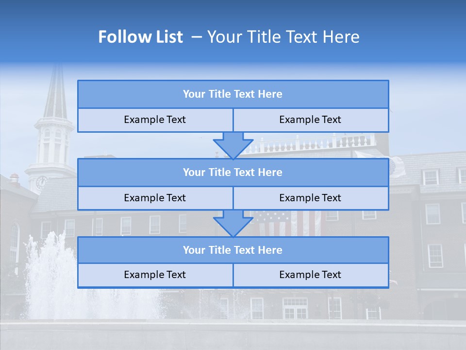 Young Closeup White Background PowerPoint Template