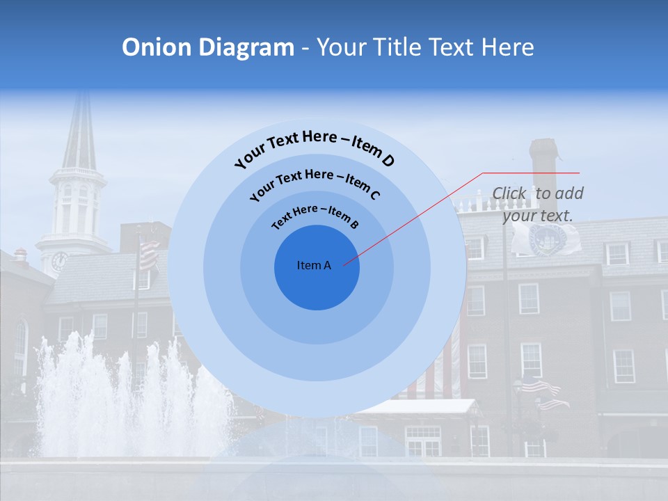 Young Closeup White Background PowerPoint Template