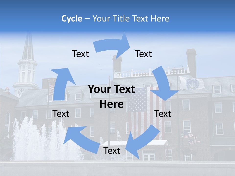 Young Closeup White Background PowerPoint Template