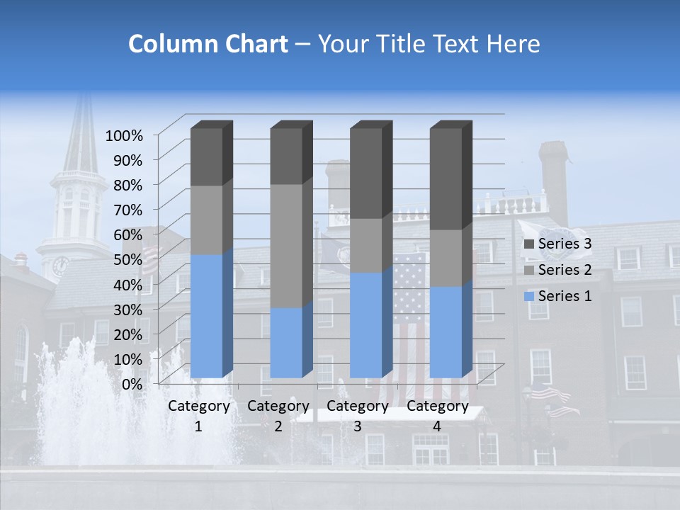 Young Closeup White Background PowerPoint Template