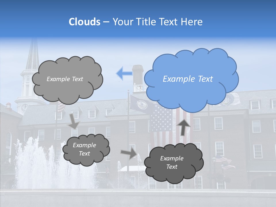 Young Closeup White Background PowerPoint Template