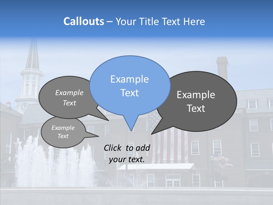 Young Closeup White Background PowerPoint Template