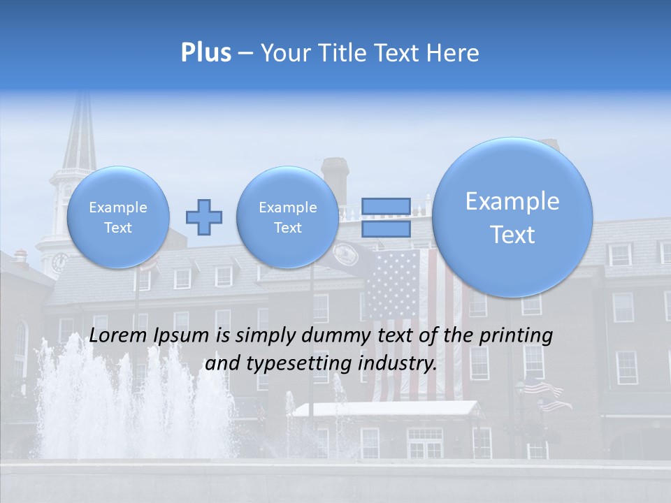 Young Closeup White Background PowerPoint Template