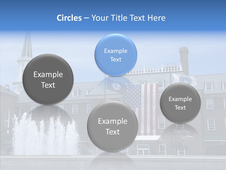 Young Closeup White Background PowerPoint Template