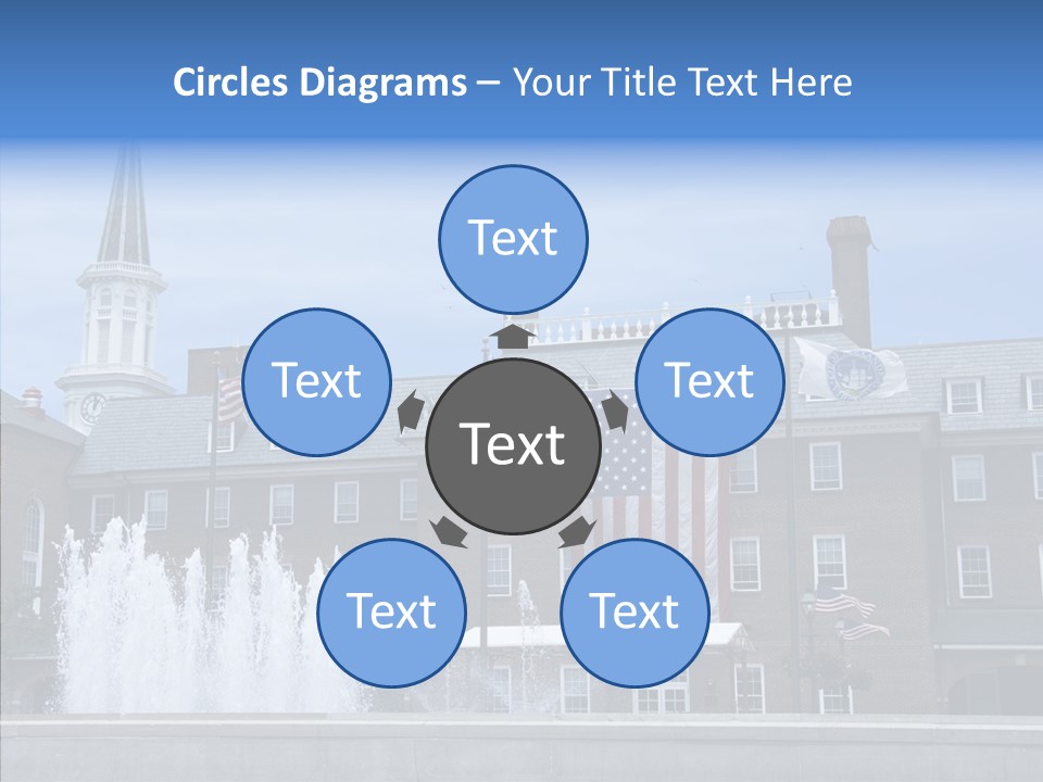 Young Closeup White Background PowerPoint Template