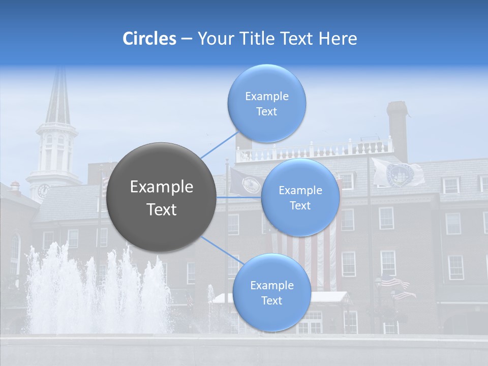 Young Closeup White Background PowerPoint Template