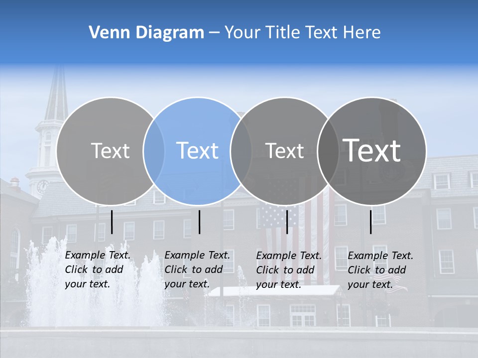 Young Closeup White Background PowerPoint Template
