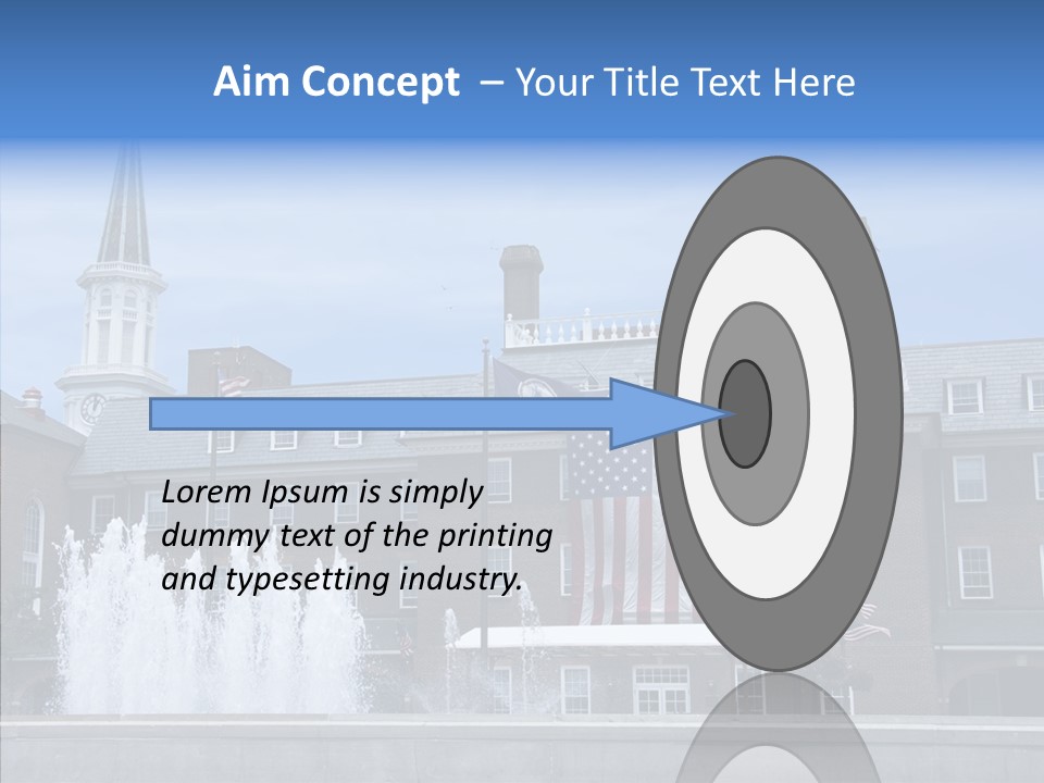 Young Closeup White Background PowerPoint Template