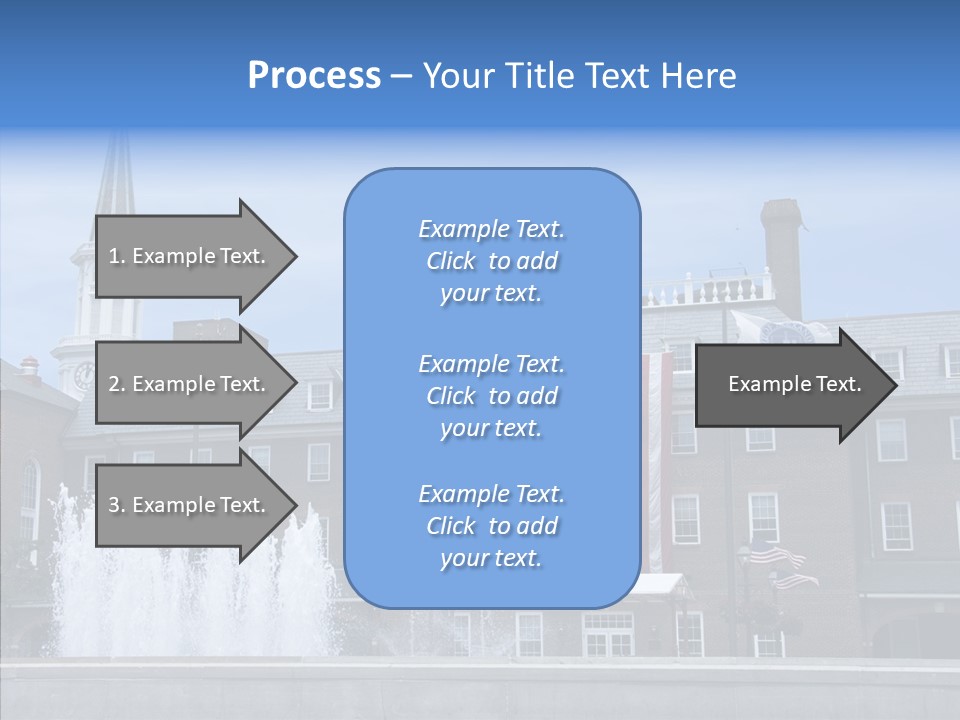 Young Closeup White Background PowerPoint Template