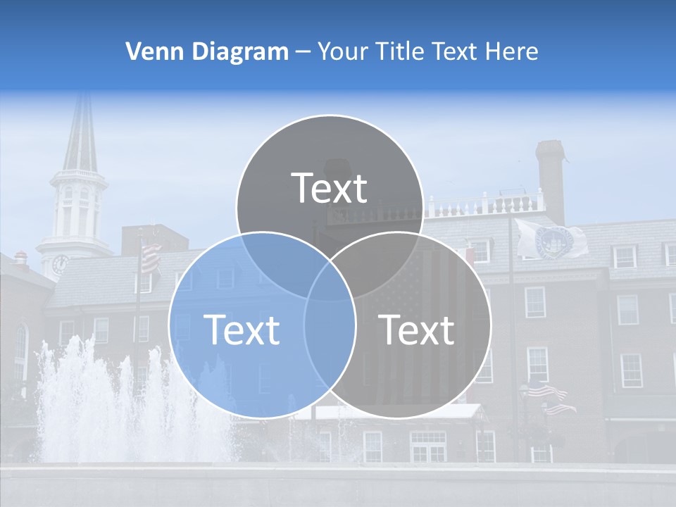 Young Closeup White Background PowerPoint Template