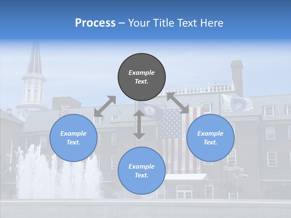 Young Closeup White Background PowerPoint Template