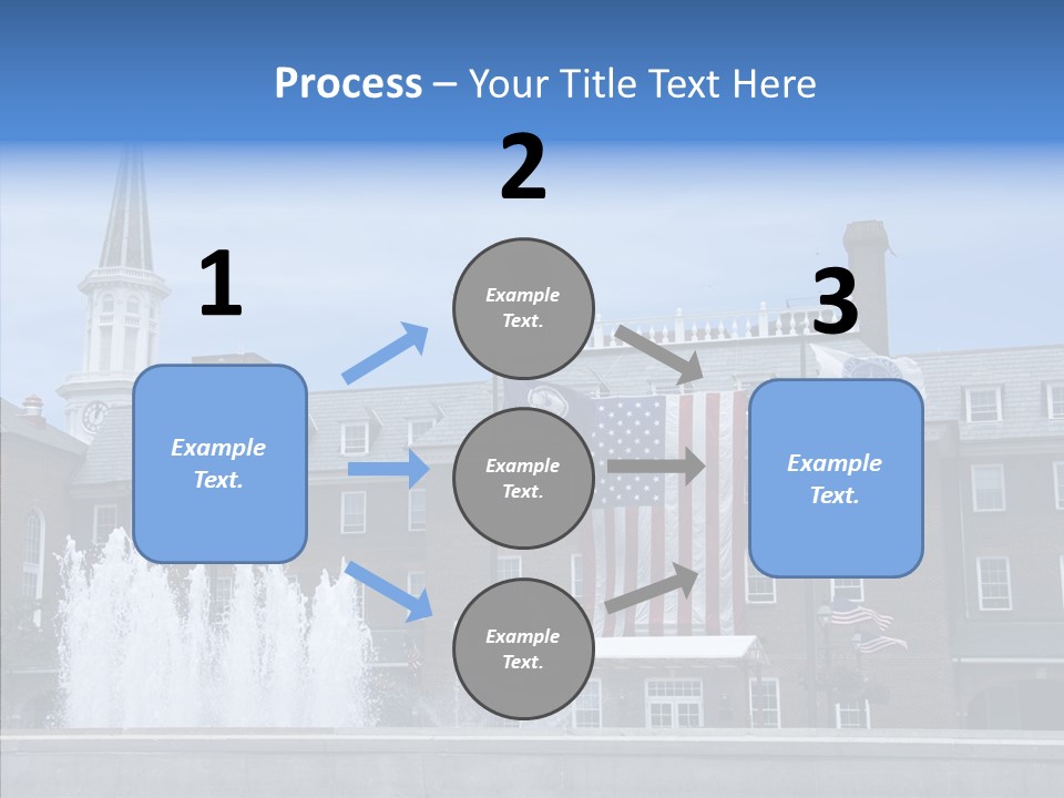 Young Closeup White Background PowerPoint Template