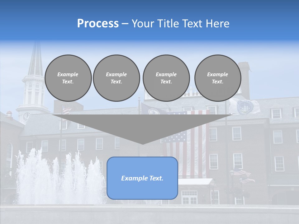 Young Closeup White Background PowerPoint Template