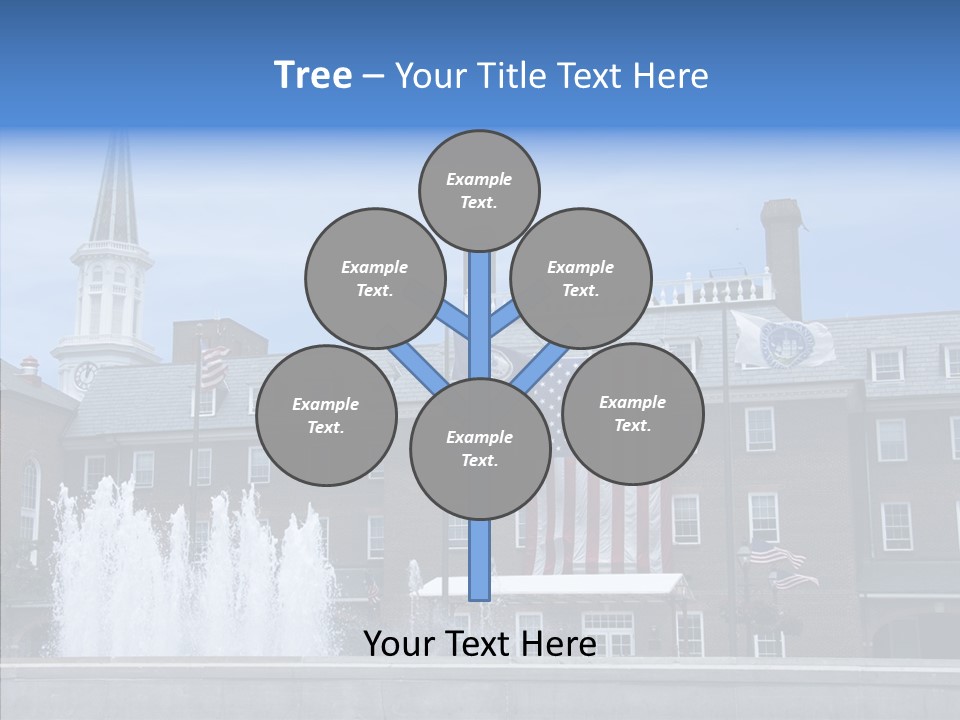 Young Closeup White Background PowerPoint Template