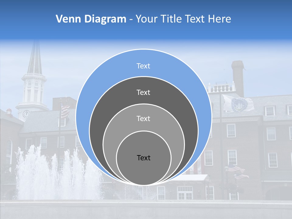 Young Closeup White Background PowerPoint Template