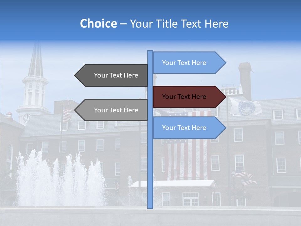 Young Closeup White Background PowerPoint Template