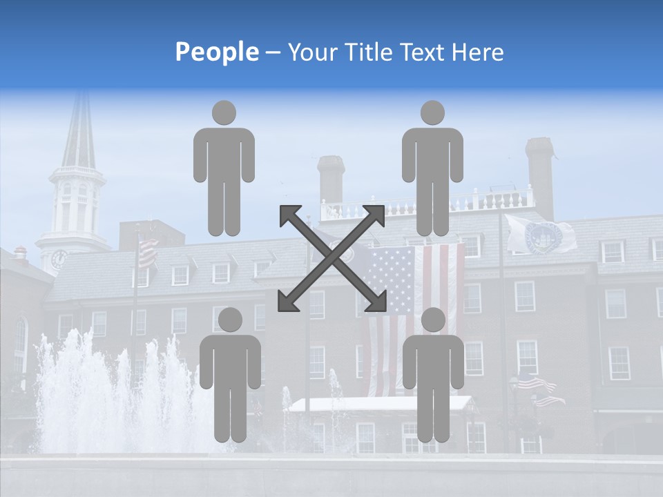 Young Closeup White Background PowerPoint Template