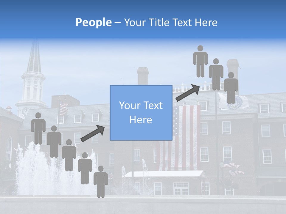 Young Closeup White Background PowerPoint Template