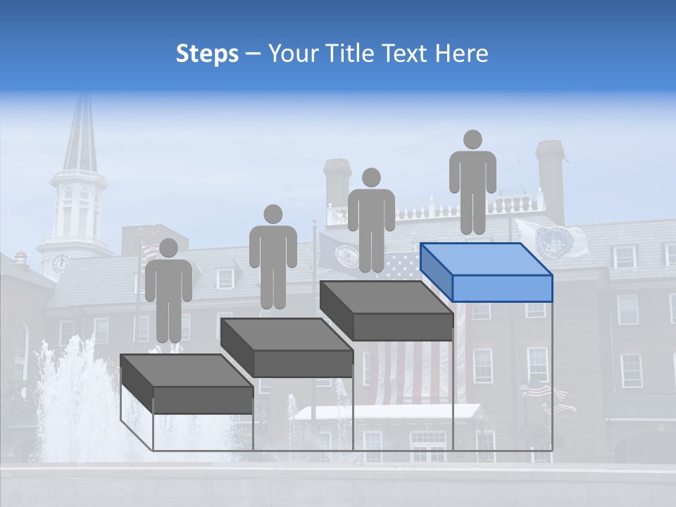 Young Closeup White Background PowerPoint Template