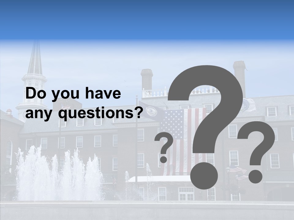 Young Closeup White Background PowerPoint Template