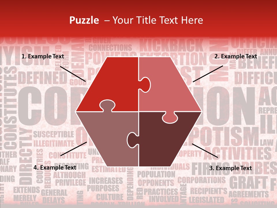 Senior  Care Hand PowerPoint Template