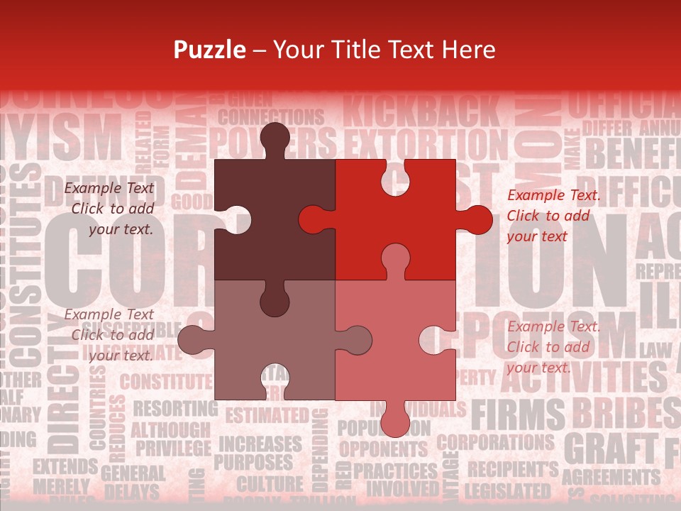 Senior  Care Hand PowerPoint Template