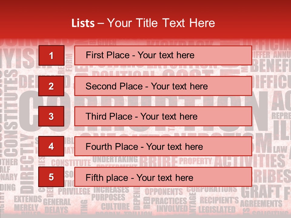 Senior  Care Hand PowerPoint Template