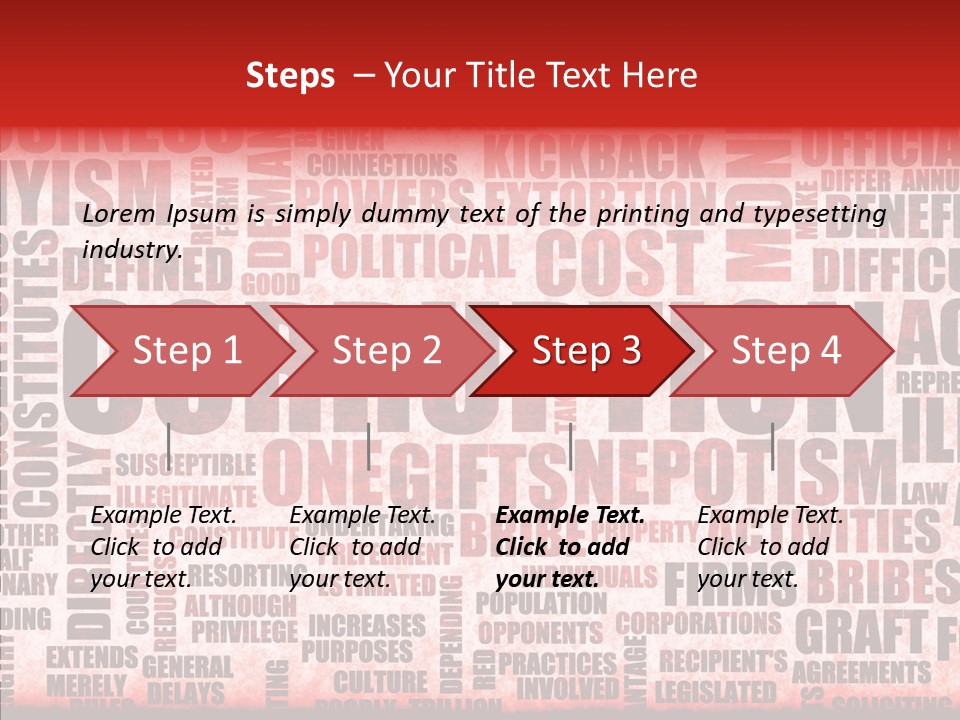 Senior  Care Hand PowerPoint Template