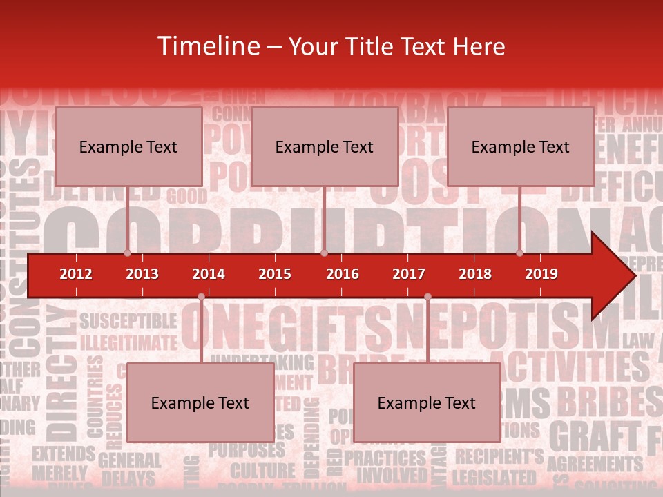 Senior  Care Hand PowerPoint Template