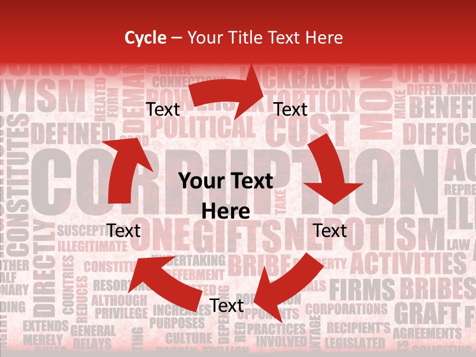 Senior  Care Hand PowerPoint Template