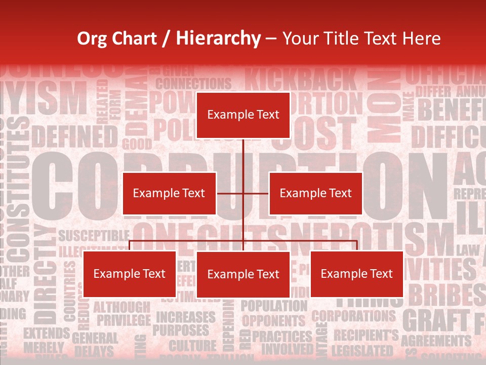 Senior  Care Hand PowerPoint Template
